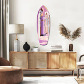 Vintage Melody Box Glass Wall Art